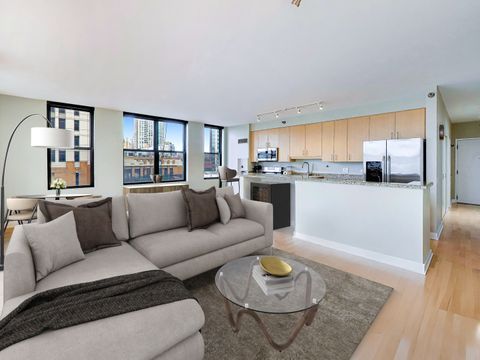 Tiny photo for 330 N Jefferson Street #409, Chicago, IL 60661 (MLS # 12623616)