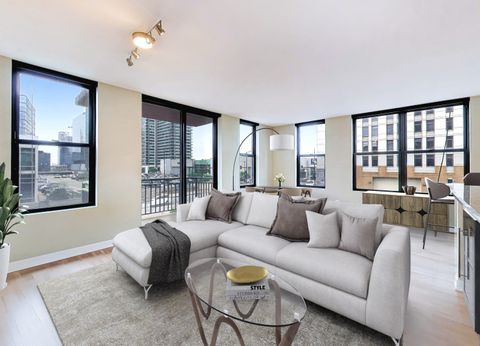 Tiny photo for 330 N Jefferson Street #409, Chicago, IL 60661 (MLS # 12623616)
