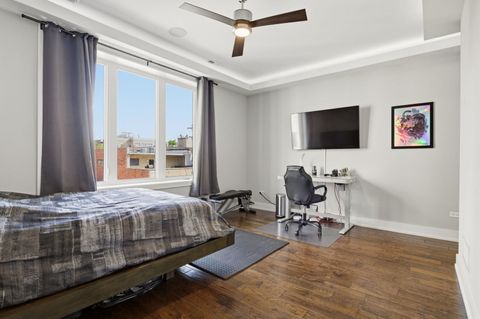 Tiny photo for 1418 W Fillmore Street #3W, Chicago, IL 60607 (MLS # 12624502)