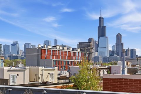Tiny photo for 1418 W Fillmore Street #3W, Chicago, IL 60607 (MLS # 12624502)