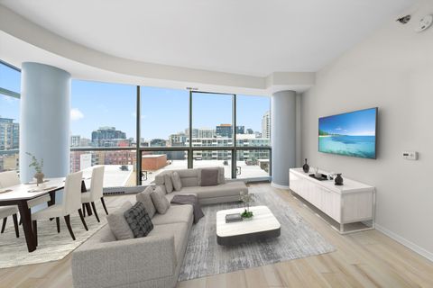Tiny photo for 303 W OHIO Street #1407, Chicago, IL 60654 (MLS # 12513188)
