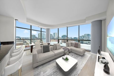 Tiny photo for 303 W OHIO Street #1407, Chicago, IL 60654 (MLS # 12513188)