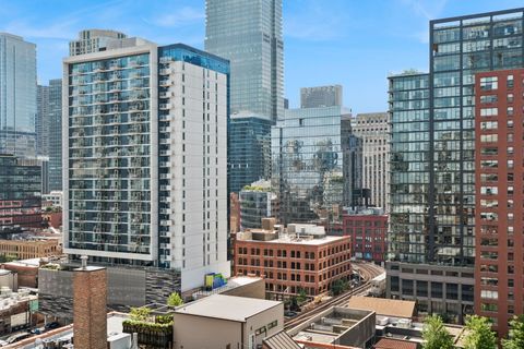 Tiny photo for 303 W OHIO Street #1407, Chicago, IL 60654 (MLS # 12513188)