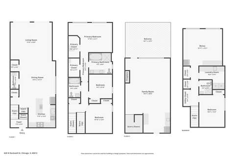 Tiny photo for 628 N Rockwell Street, Chicago, IL 60612 (MLS # 12715162)