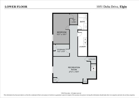 Tiny photo for 1051 Delta Drive, Elgin, IL 60123 (MLS # 12656445)