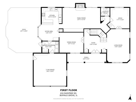Tiny photo for 634 Raintree Road, Buffalo Grove, IL 60089 (MLS # 12713888)