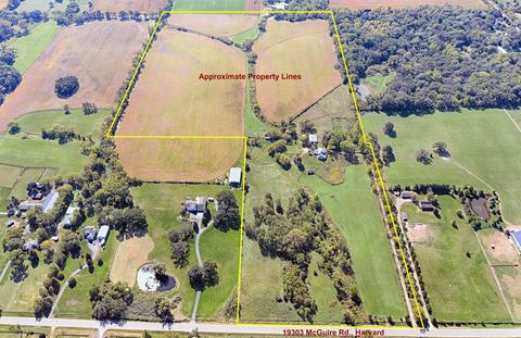 Tiny photo for 19303 Mcguire Road, Harvard, IL 60033 (MLS # 12458350)