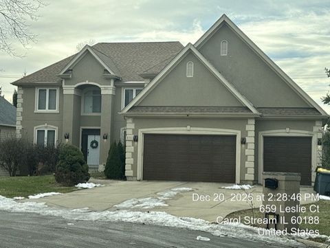 Photo of 670 Leslie Court, Carol Stream, IL 60188 (MLS # 12536061)