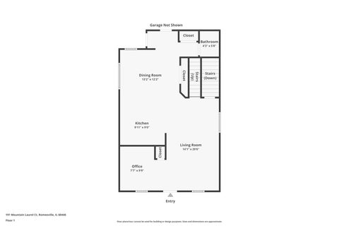 Tiny photo for 191 Mountain Laurel Court, Romeoville, IL 60446 (MLS # 12783069)