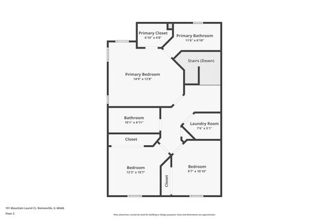 Tiny photo for 191 Mountain Laurel Court, Romeoville, IL 60446 (MLS # 12783069)