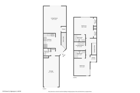 Tiny photo for 1410 Essex Street, Algonquin, IL 60102 (MLS # 12601036)