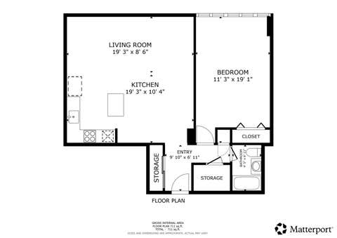 Tiny photo for 4800 S Chicago Beach Drive #2112N, Chicago, IL 60615 (MLS # 12647747)