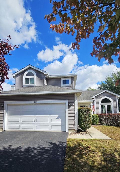 Tiny photo for 1593 VINEYARD Drive, Gurnee, IL 60031 (MLS # 12466982)