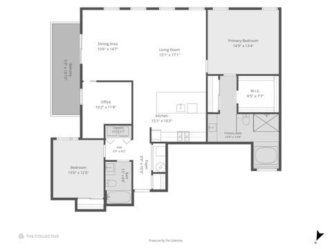 Tiny photo for 2028 W Division Street #201, Chicago, IL 60622 (MLS # 12679781)