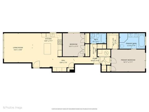 Tiny photo for 1446 W Cortez Avenue #4W, Chicago, IL 60642 (MLS # 12609435)