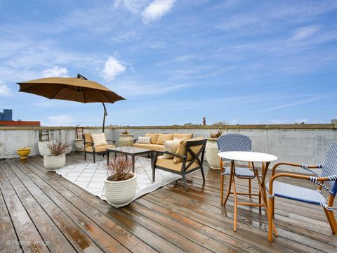 Tiny photo for 1446 W Cortez Avenue #4W, Chicago, IL 60642 (MLS # 12609435)