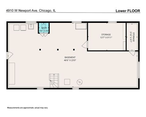 Tiny photo for 4910 W Newport Avenue, Chicago, IL 60641 (MLS # 12501482)