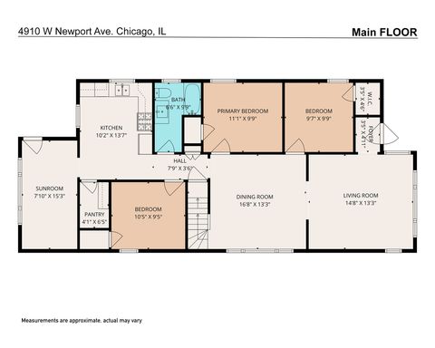 Tiny photo for 4910 W Newport Avenue, Chicago, IL 60641 (MLS # 12501482)