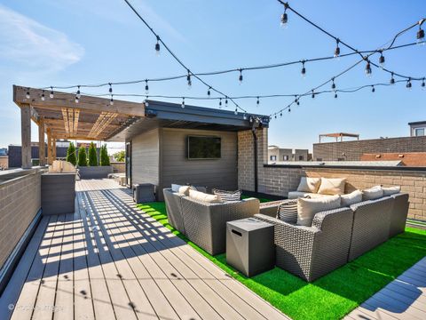 Tiny photo for 1513 W Thomas Street #3, Chicago, IL 60642 (MLS # 12541438)