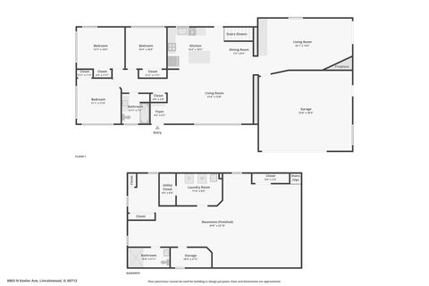 Tiny photo for 6803 N KEELER Avenue, Lincolnwood, IL 60712 (MLS # 12610683)