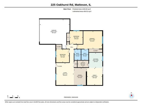 Tiny photo for 225 Oakhurst Road, Matteson, IL 60443 (MLS # 12791575)