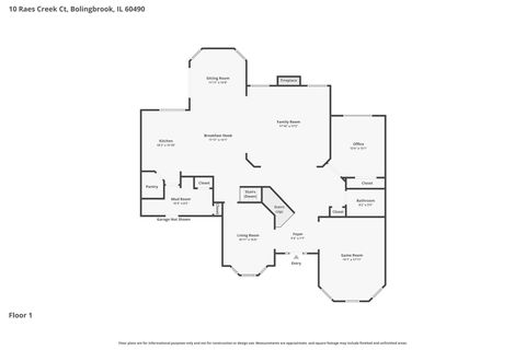 Tiny photo for 10 Raes Creek Court, Bolingbrook, IL 60490 (MLS # 12600914)