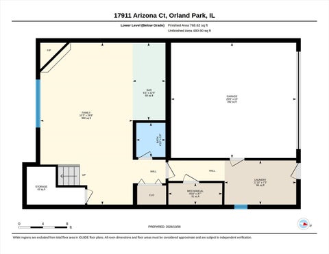 Tiny photo for 17911 Arizona Court #6117, Orland Park, IL 60467 (MLS # 12759543)