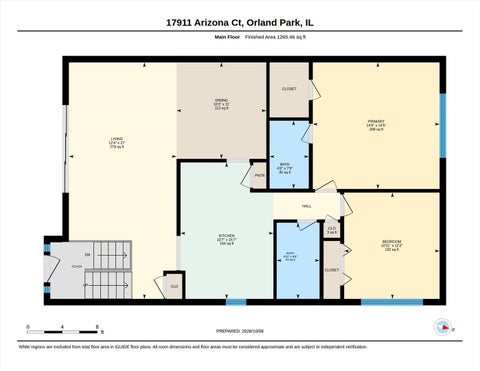 Tiny photo for 17911 Arizona Court #6117, Orland Park, IL 60467 (MLS # 12759543)