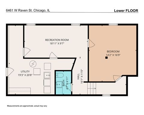 Tiny photo for 6461 W Raven Street, Chicago, IL 60631 (MLS # 12625025)