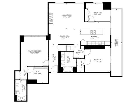 Tiny photo for 545 N Dearborn Street #3301, Chicago, IL 60654 (MLS # 12729447)