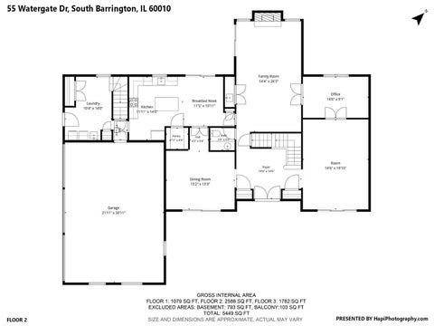 Tiny photo for 55 Watergate Drive, South Barrington, IL 60010 (MLS # 12738581)