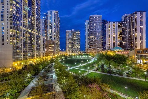 Tiny photo for 420 E WATERSIDE Drive #1410, Chicago, IL 60601 (MLS # 12722085)
