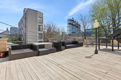 Tiny photo for 417 N NOBLE Street #5, Chicago, IL 60642 (MLS # 12634408)