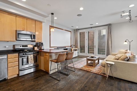 Tiny photo for 417 N NOBLE Street #5, Chicago, IL 60642 (MLS # 12634408)