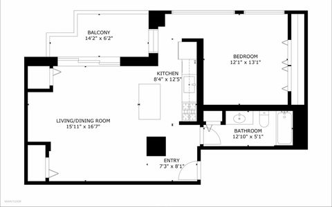 Tiny photo for 1307 S Wabash Avenue #205, Chicago, IL 60605 (MLS # 12564846)