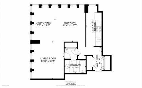 Tiny photo for 100 E Walton Street #42B, Chicago, IL 60611 (MLS # 12787238)
