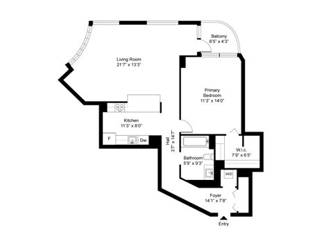 Tiny photo for 400 N LaSalle Drive #1611, Chicago, IL 60654 (MLS # 12466054)