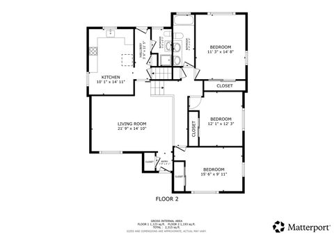 Tiny photo for 1534 Harrison Avenue, La Grange Park, IL 60526 (MLS # 12537760)