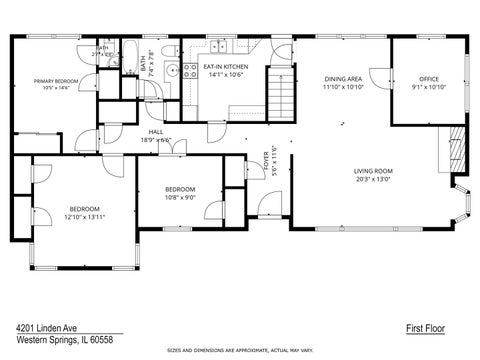 Tiny photo for 4201 Linden Avenue, Western Springs, IL 60558 (MLS # 12697775)