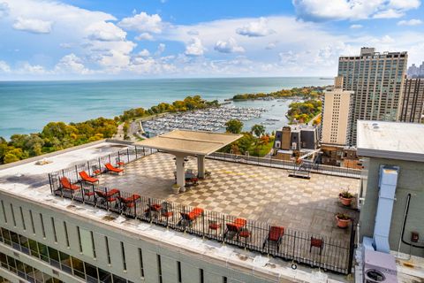 Tiny photo for 3550 N Lake Shore Drive #908, Chicago, IL 60657 (MLS # 12519385)