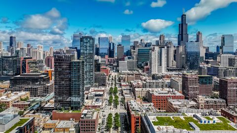 Tiny photo for 111 S Morgan Street #423, Chicago, IL 60607 (MLS # 12495638)