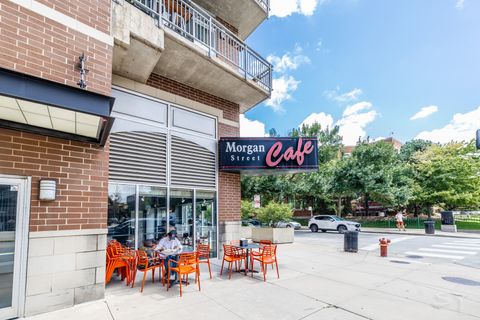 Tiny photo for 111 S Morgan Street #423, Chicago, IL 60607 (MLS # 12495638)