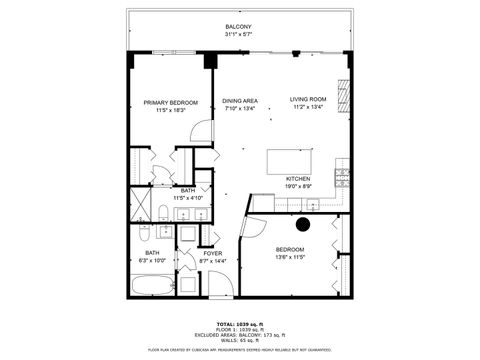 Tiny photo for 111 S Morgan Street #423, Chicago, IL 60607 (MLS # 12495638)