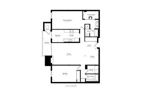 Tiny photo for 1220 Rudolph Road #5B, Northbrook, IL 60062 (MLS # 12742021)