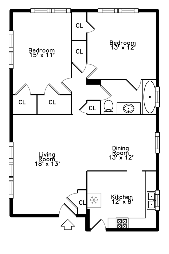 Chicago, Illinois 60615, United States, 2 Bedrooms Bedrooms, ,1 BathroomBathrooms,Residential,Active,161886