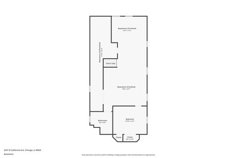 Tiny photo for 5547 N California Avenue, Chicago, IL 60625 (MLS # 12585187)