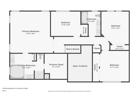Tiny photo for 14355 Spring Meadow Court, Libertyville, IL 60048 (MLS # 12516778)