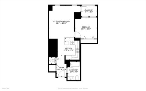 Tiny photo for 1255 S STATE Street #1805, Chicago, IL 60605 (MLS # 12763021)