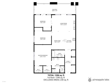 Tiny photo for 2222 W Belmont Avenue #203, Chicago, IL 60618 (MLS # 12537553)