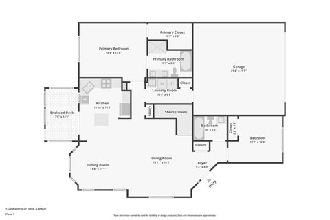 Tiny photo for 1320 Waverly Drive, Volo, IL 60020 (MLS # 12751066)